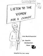 Listen to the Women for a Change