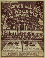 Women's Encampment for the Future of Peace and Justice Flyer 1