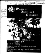 Woman: Unity and Struggle - November 1990