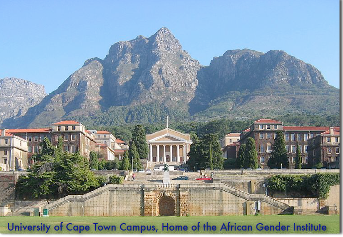 University of Cape Town Campus, Home of the African Gender Institute