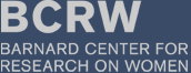 Barnard Center for Research on Women Logo