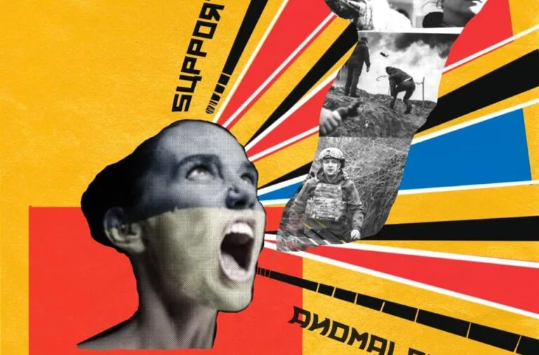 Resilient women amid activism and resistance settings.