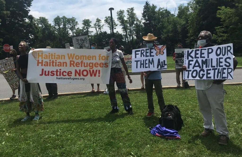 Berks protest