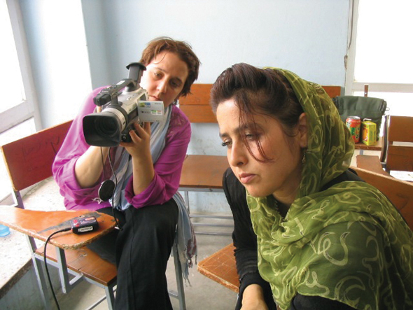 filming Postcards from Tora Bora