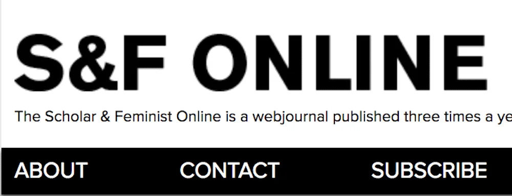 The most left section of the banner on the landing page of the S&F Online website.