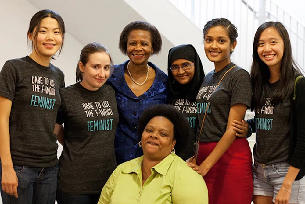 BCRW Students with Mamphela Ramphele