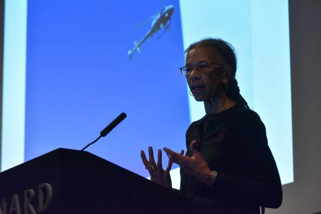 Ruth Wilson Gilmore at SF Surveillance Conference