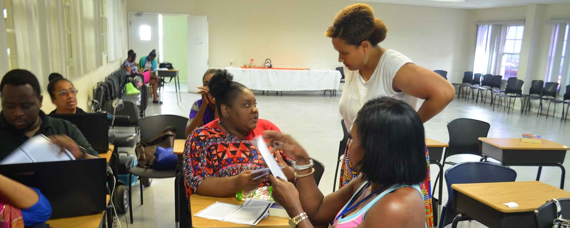 Engaging Caribbean Development students 3