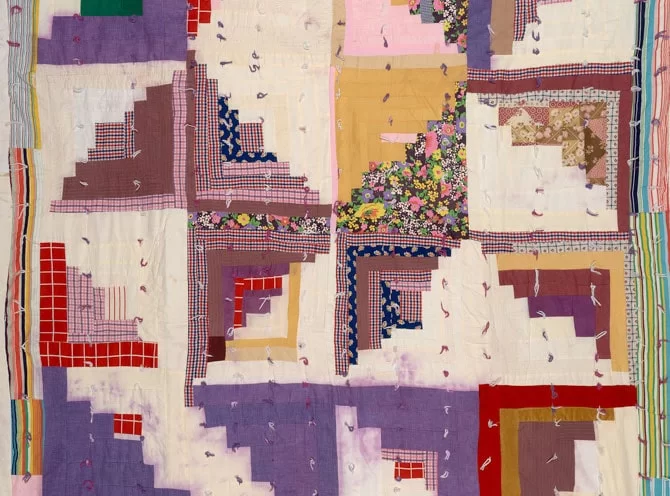 Jessie T Pettway, Log Cabin Variation