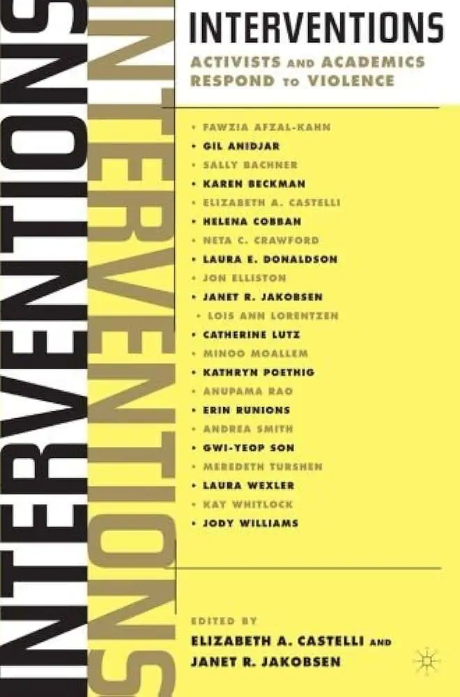 A comprehensive book on violence response activism and academic perspectives.
