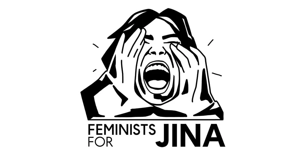 Feminists for Jina banner